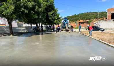 Prefeitura de Jequié investe na ampliação das obras de pavimentação e melhorias chegam à novas ruas da Baixa do Bonfim